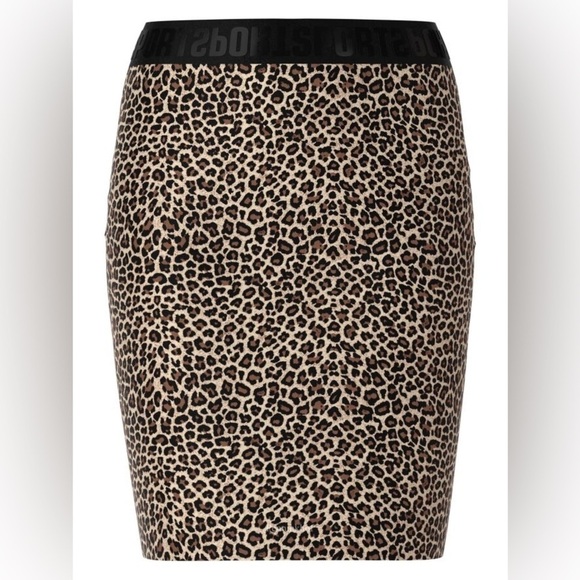 Marc Cain leopard animal print pencil skirt - size 36 (US 6) - Picture 2 of 5